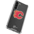 NHL Calgary Flames Distressed Galaxy S23 Plus Clear Case