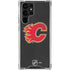 NHL Calgary Flames Distressed Galaxy S24 Ultra Clear Case
