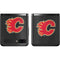 NHL Calgary Flames Distressed Galaxy Z Flip Skin