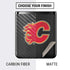 NHL Calgary Flames Distressed Galaxy Z Flip Skin