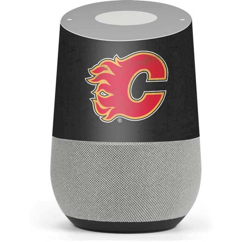 NHL Calgary Flames Distressed Google Home Skin