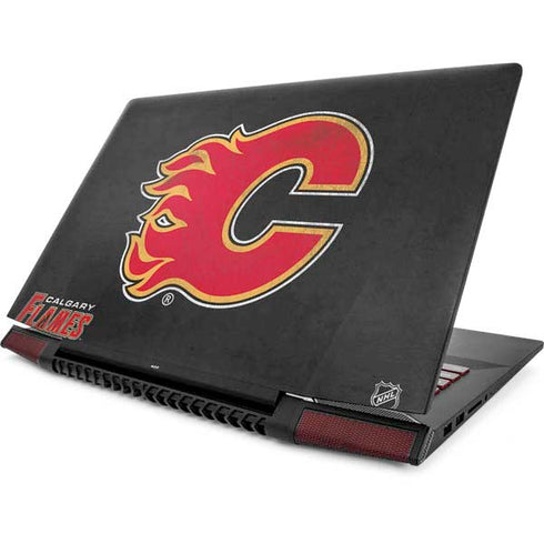 NHL Calgary Flames Distressed Lenovo IdeaPad Skin
