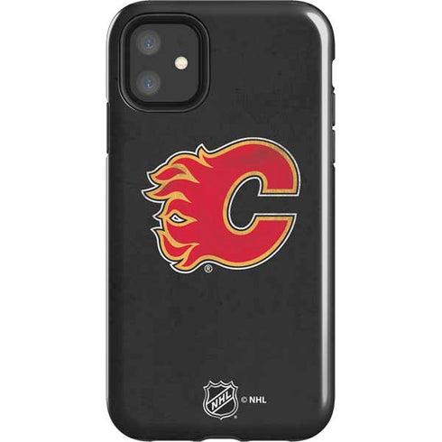 NHL Calgary Flames Distressed iPhone 11 Impact Case