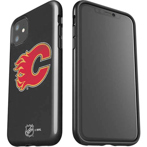 NHL Calgary Flames Distressed iPhone 11 Impact Case