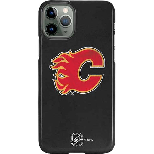 NHL Calgary Flames Distressed iPhone 11 Pro Lite Case