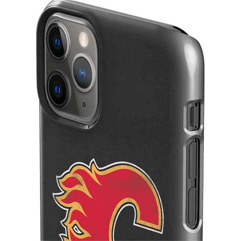 NHL Calgary Flames Distressed iPhone 11 Pro Lite Case