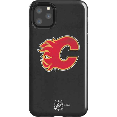 NHL Calgary Flames Distressed iPhone 11 Pro Max Impact Case