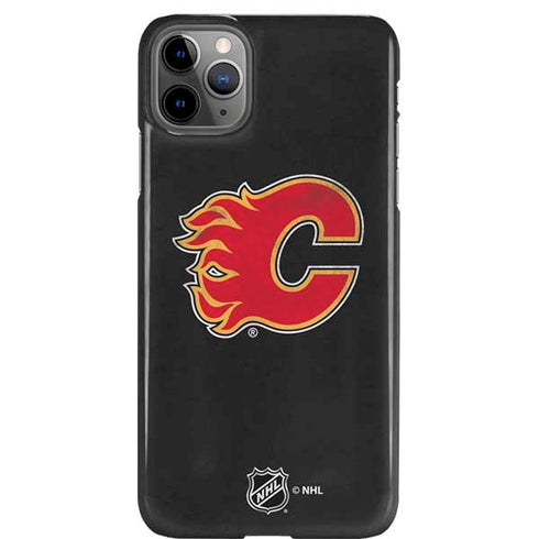 NHL Calgary Flames Distressed iPhone 11 Pro Max Lite Case