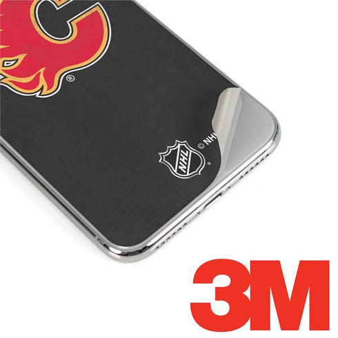 NHL Calgary Flames Distressed iPhone 11 Pro Skin