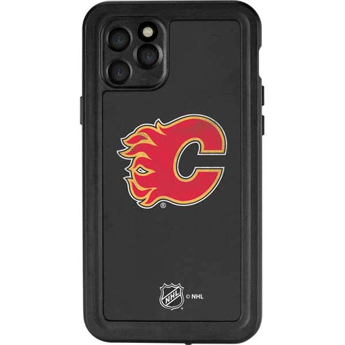 NHL Calgary Flames Distressed iPhone 11 Pro Waterproof Case