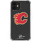 NHL Calgary Flames Distressed iPhone 12 Clear Case