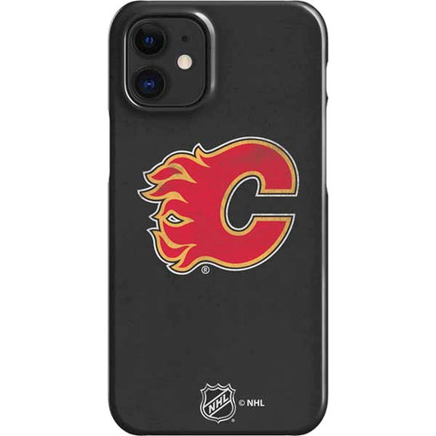NHL Calgary Flames Distressed iPhone 12 Mini Lite Case