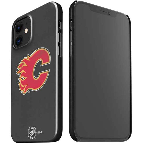 NHL Calgary Flames Distressed iPhone 12 Mini Lite Case