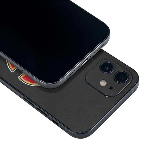 NHL Calgary Flames Distressed iPhone 12 Mini Skin