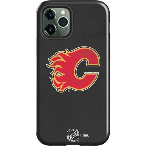 NHL Calgary Flames Distressed iPhone 12 Pro Max Impact Case