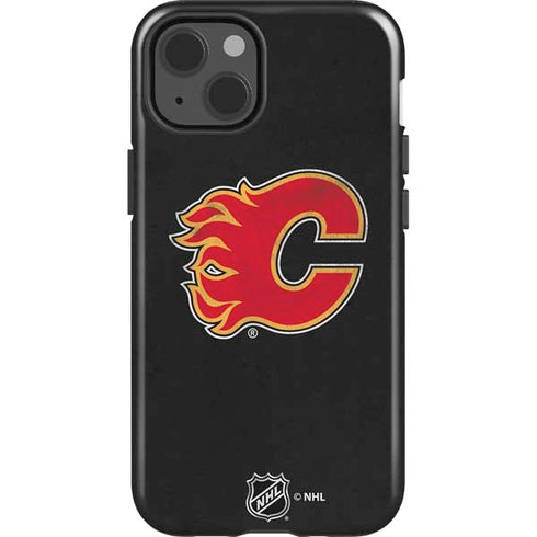 NHL Calgary Flames Distressed iPhone 13 Impact Case