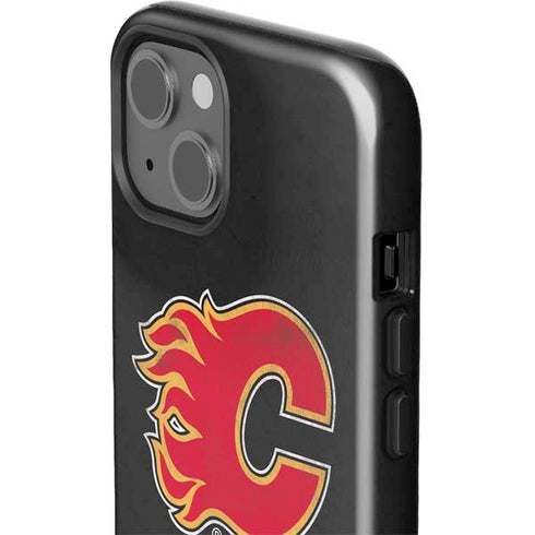 NHL Calgary Flames Distressed iPhone 13 Impact Case