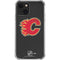 NHL Calgary Flames Distressed iPhone 13 Mini Clear Case