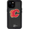 NHL Calgary Flames Distressed iPhone 13 Mini Waterproof Case