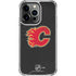 NHL Calgary Flames Distressed iPhone 13 Pro Clear Case