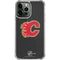 NHL Calgary Flames Distressed iPhone 13 Pro Max Clear Case