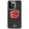 NHL Calgary Flames Distressed iPhone 15 Pro Clear Case
