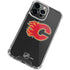 NHL Calgary Flames Distressed iPhone 14 Pro Clear Case
