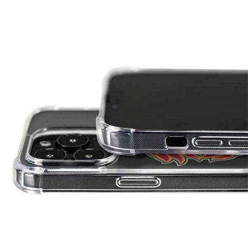 NHL Calgary Flames Distressed iPhone 14 Pro MagSafe Case