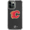 NHL Calgary Flames Distressed iPhone 14 Pro Max Clear Case