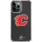 NHL Calgary Flames Distressed iPhone 15 Pro Max Clear Case