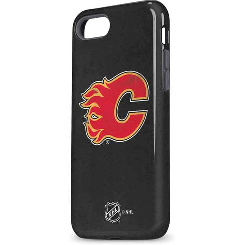 NHL Calgary Flames Distressed iPhone 8 Pro Case