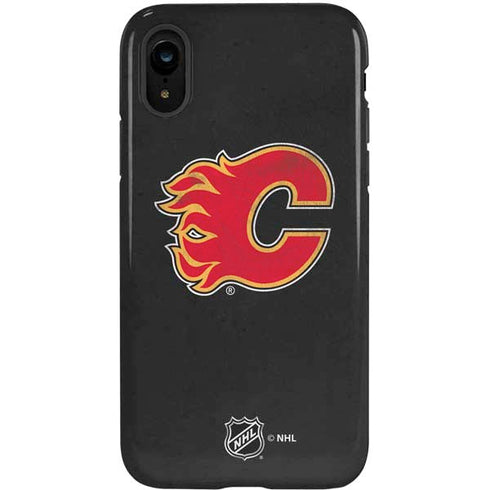 NHL Calgary Flames Distressed iPhone XR Pro Case
