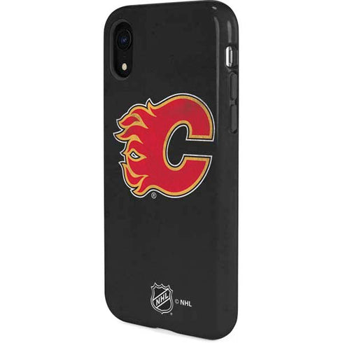 NHL Calgary Flames Distressed iPhone XR Pro Case