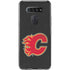 NHL Calgary Flames Distressed LG K51/Q51 Clear Case