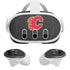 NHL Calgary Flames Distressed Meta Quest 3 Skin