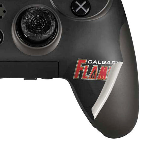 NHL Calgary Flames Distressed PlayStation Scuf Vantage 2 Controller Skin