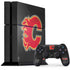 NHL Calgary Flames Distressed PS4 Console and Controller Bundle Skin