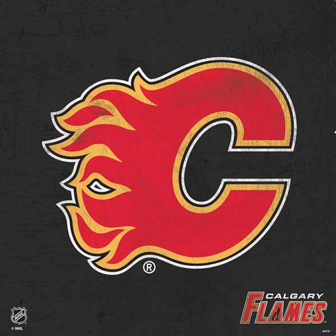 NHL Calgary Flames Distressed PS4 Slim Bundle Skin