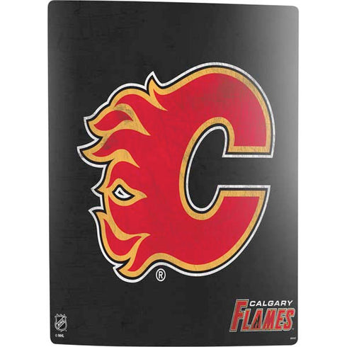 NHL Calgary Flames Distressed PS5 Digital Edition Bundle Skin