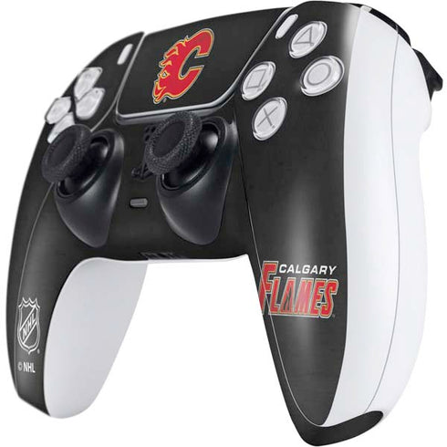 NHL Calgary Flames Distressed PS5 Controller Skin