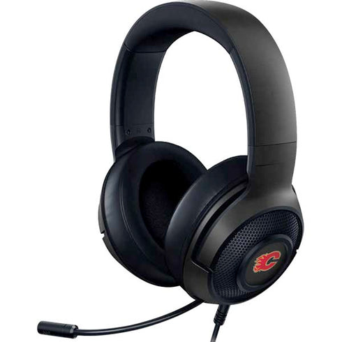 NHL Calgary Flames Distressed Razer Kraken X Skin