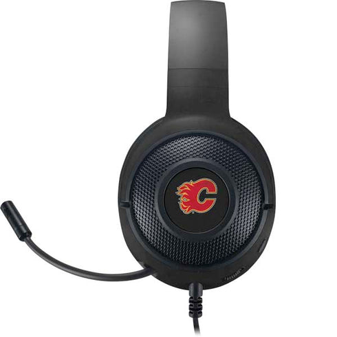NHL Calgary Flames Distressed Razer Kraken X Skin