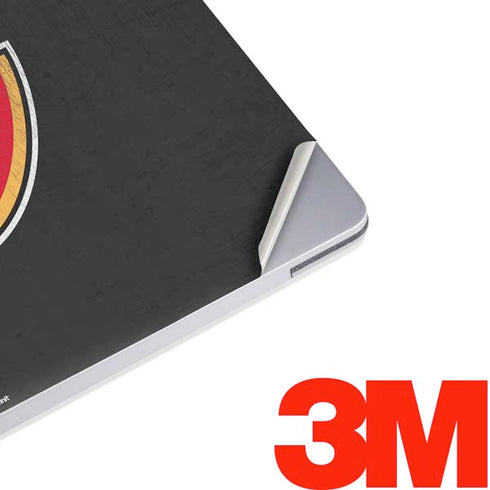 NHL Calgary Flames Distressed Surface Laptop 3 13.5in Skin