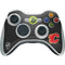 NHL Calgary Flames Distressed Xbox 360 Wireless Controller Skin