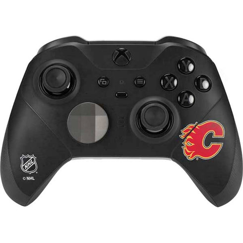 NHL Calgary Flames Distressed Xbox Elite Wireless Controller Series 2 Skin