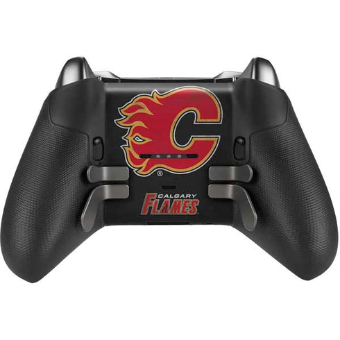 NHL Calgary Flames Distressed Xbox Elite Wireless Controller Series 2 Skin