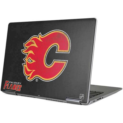 NHL Calgary Flames Distressed Yoga 710 14in Skin