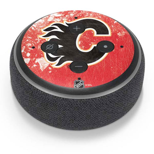 NHL Calgary Flames Frozen Amazon Echo Dot Skin