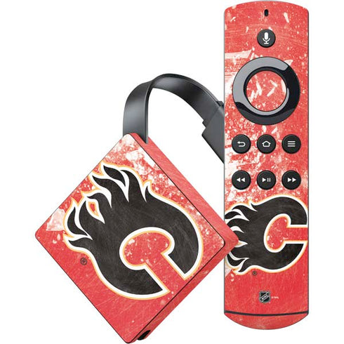 NHL Calgary Flames Frozen Amazon Fire TV Skin