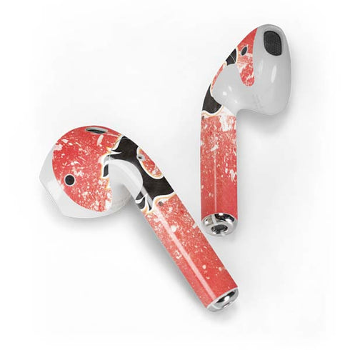 NHL Calgary Flames Frozen Apple AirPods Skin